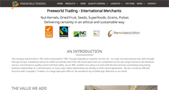Desktop Screenshot of freeworld-trading.co.uk